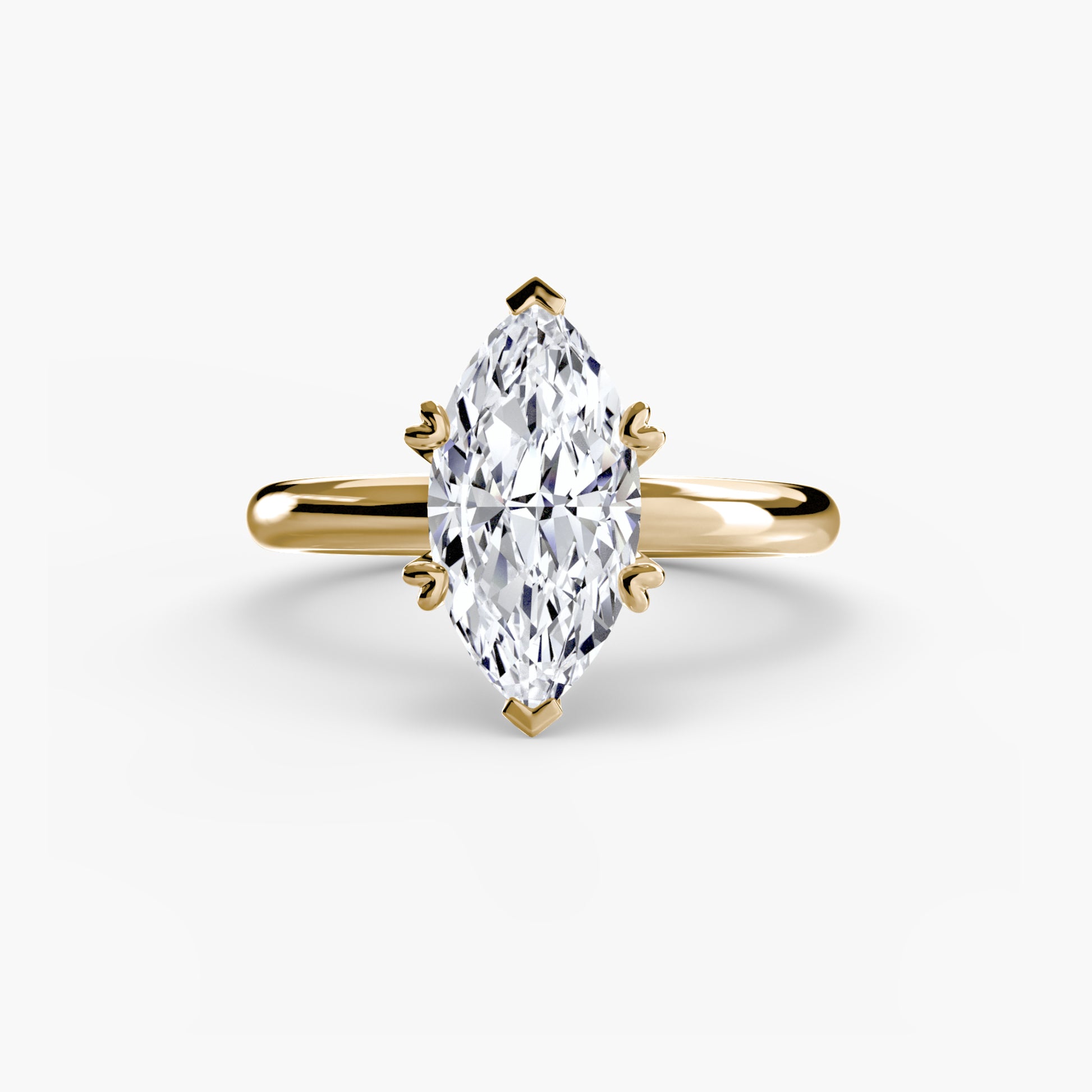 The Nature Solitaire Ring Fantasilvia Jewelry