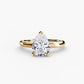 The Nature Solitaire Ring Fantasilvia Jewelry