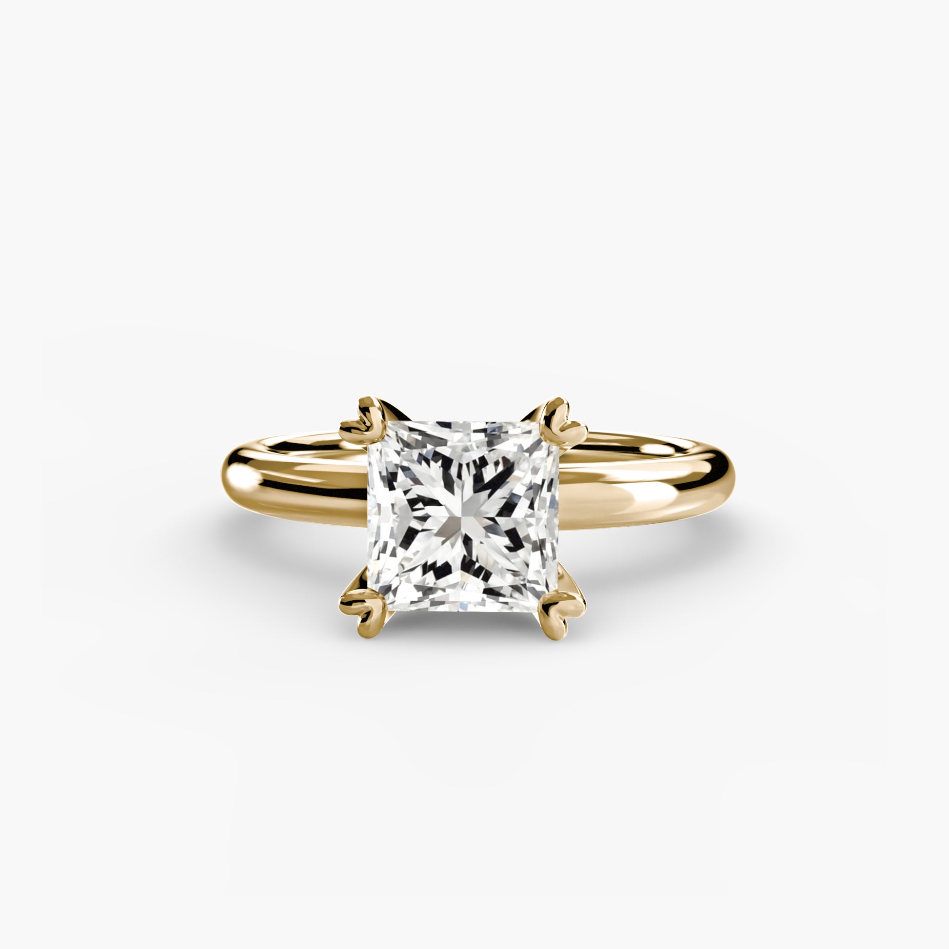 The Nature Solitaire Ring Fantasilvia Jewelry