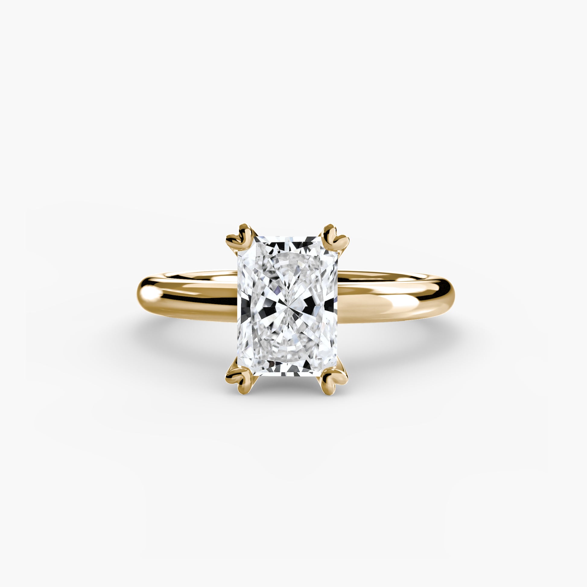 The Nature Solitaire Ring Fantasilvia Jewelry