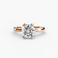The Nature Solitaire Ring Fantasilvia Jewelry