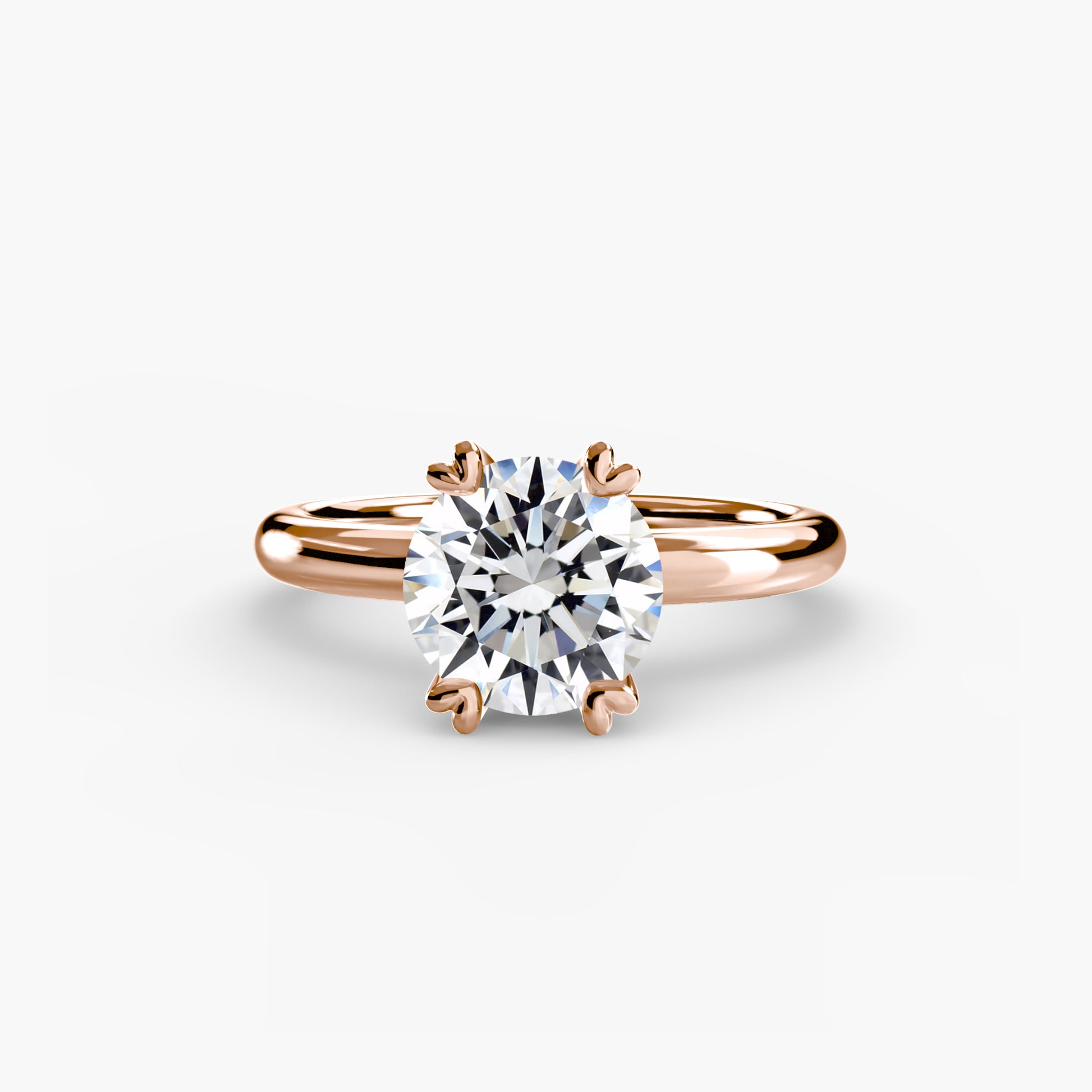 The Nature Solitaire Ring Fantasilvia Jewelry