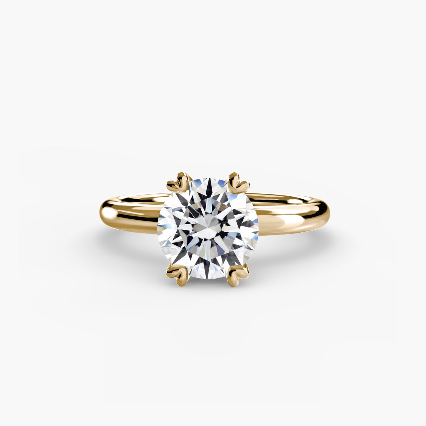 The Nature Solitaire Ring Fantasilvia Jewelry