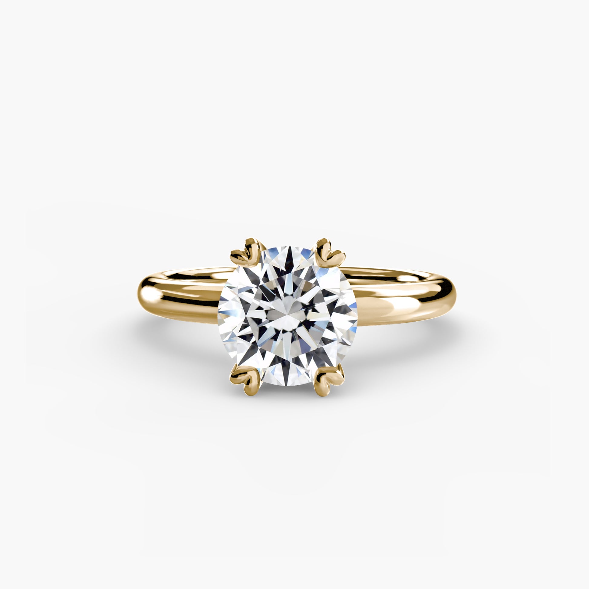 The Nature Solitaire Ring Fantasilvia Jewelry