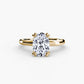 The Nature Solitaire Ring Fantasilvia Jewelry