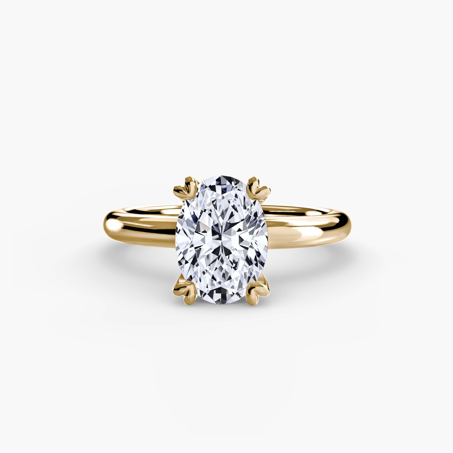 The Nature Solitaire Ring Fantasilvia Jewelry