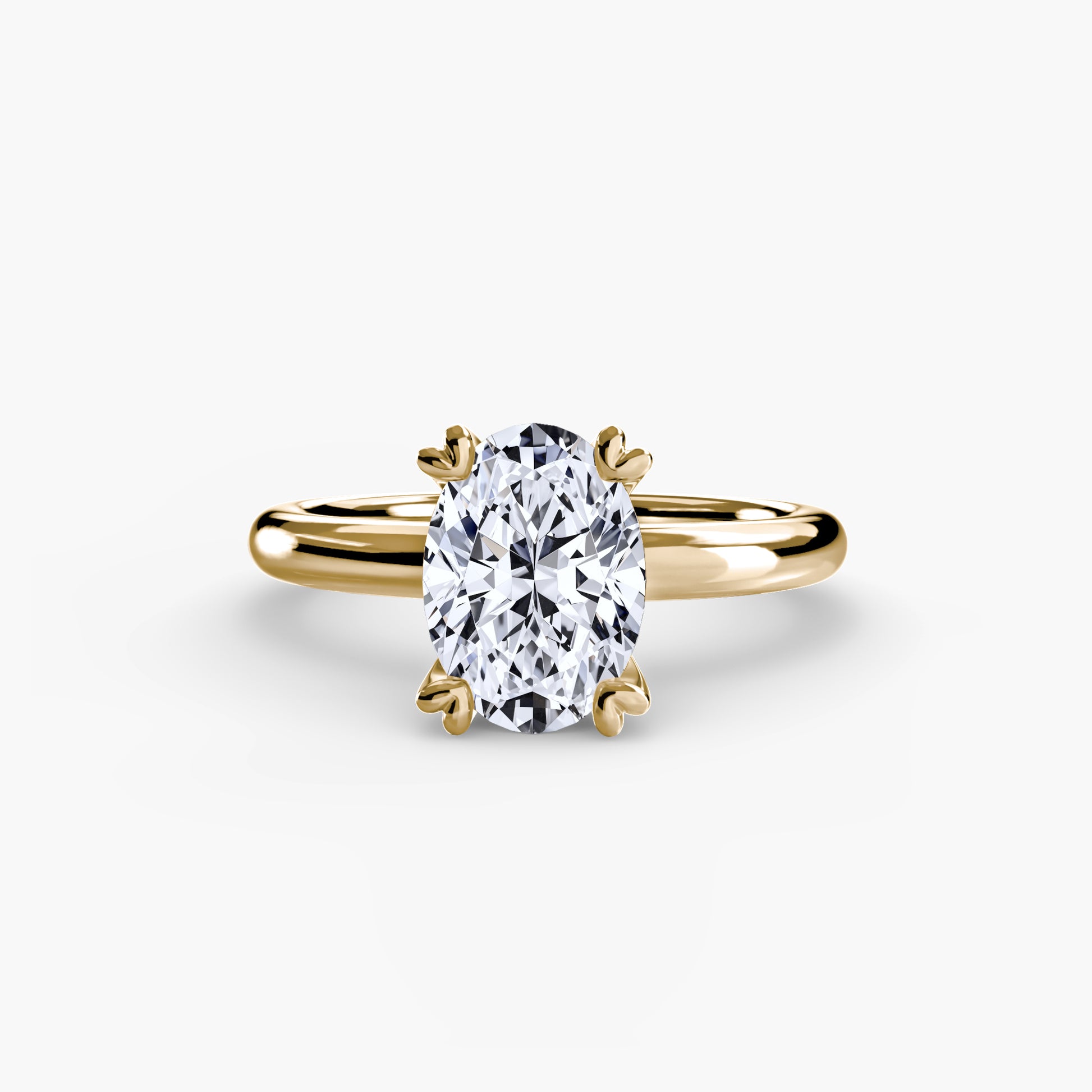 The Nature Solitaire Ring Fantasilvia Jewelry