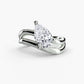 The Twist Pear Ring