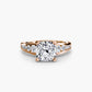 The Pavé Ring Fantasilvia Jewelry