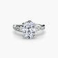 The Pavé Ring Fantasilvia Jewelry