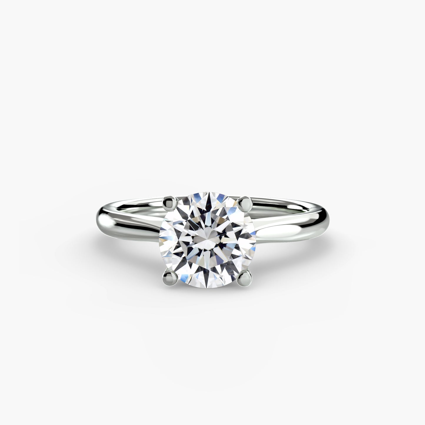 The Forever Solitaire Ring