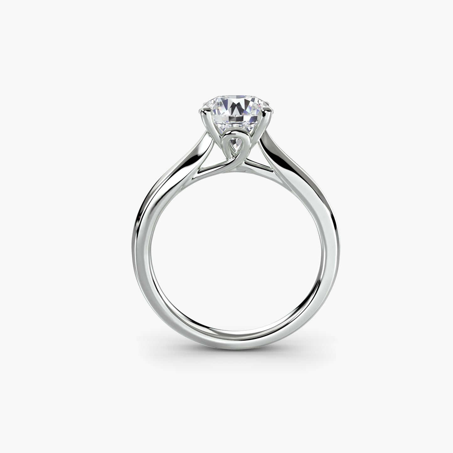 The Forever Solitaire Ring