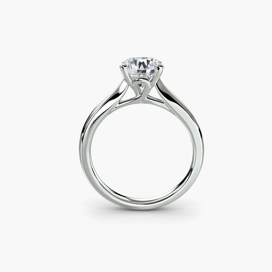 The Forever Solitaire Ring