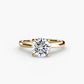 The Forever Solitaire Ring Fantasilvia Jewelry