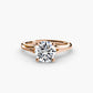 The Cathedral Solitaire Ring Fantasilvia Jewelry