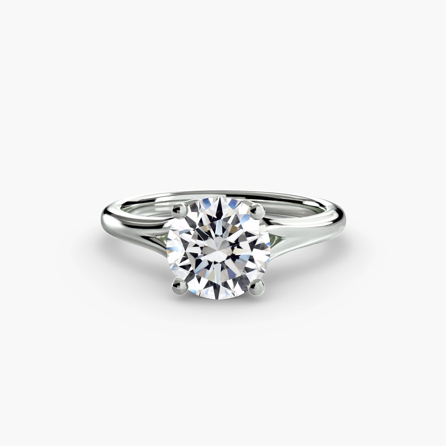 The Cathedral Solitaire Ring Fantasilvia Jewelry