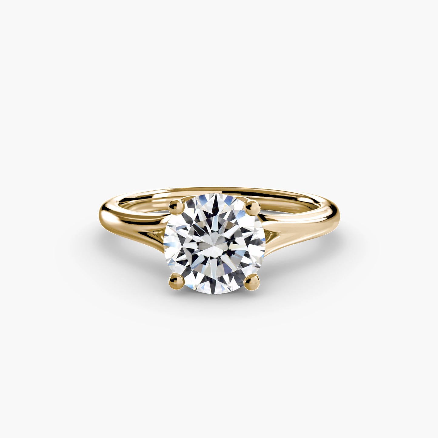 The Cathedral Solitaire Ring Fantasilvia Jewelry