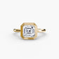 The Bezel Set Solitaire Fantasilvia Jewelry