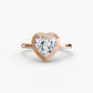 The Bezel Set Solitaire Fantasilvia Jewelry