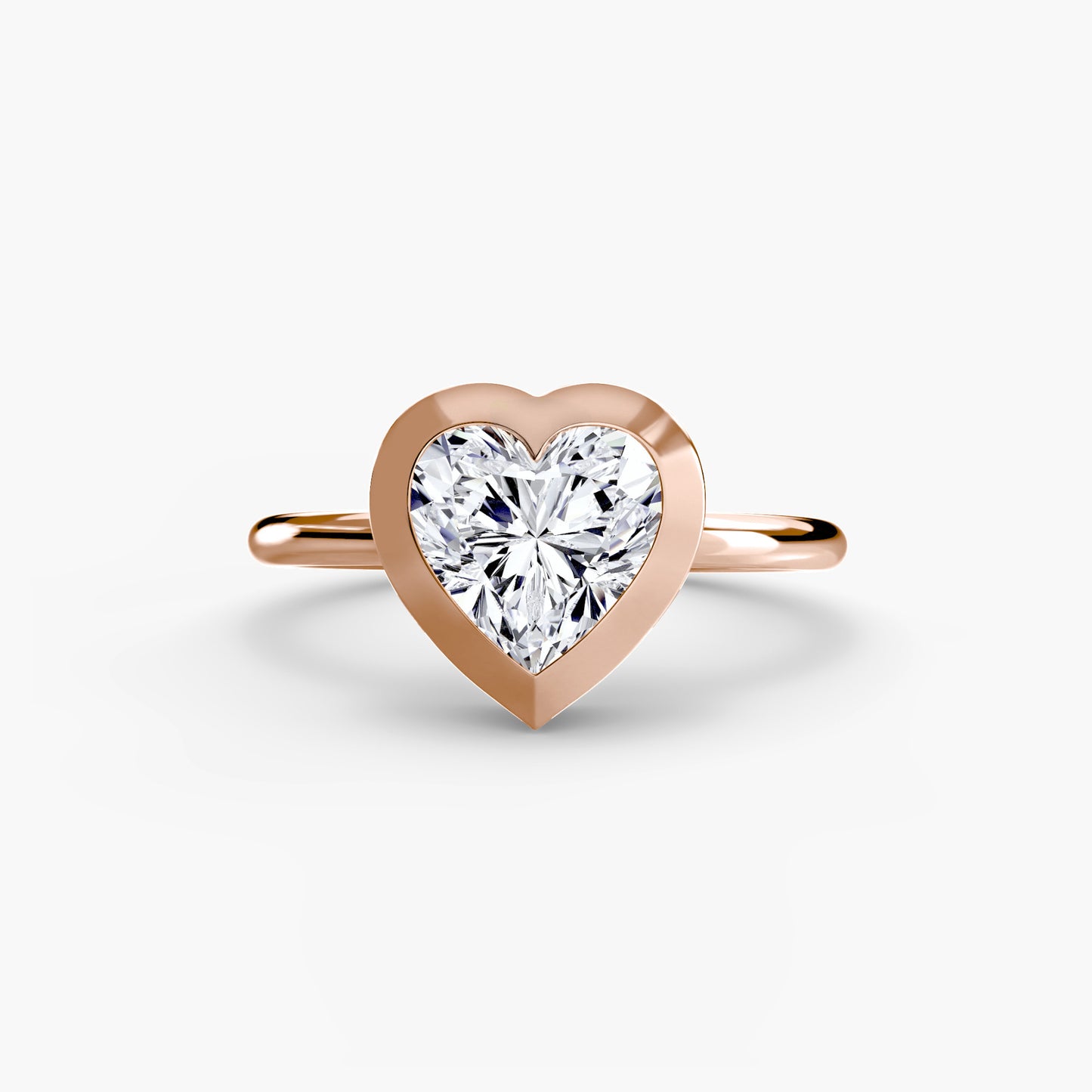 The Bezel Set Solitaire Fantasilvia Jewelry