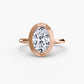 The Bezel Set Solitaire Fantasilvia Jewelry