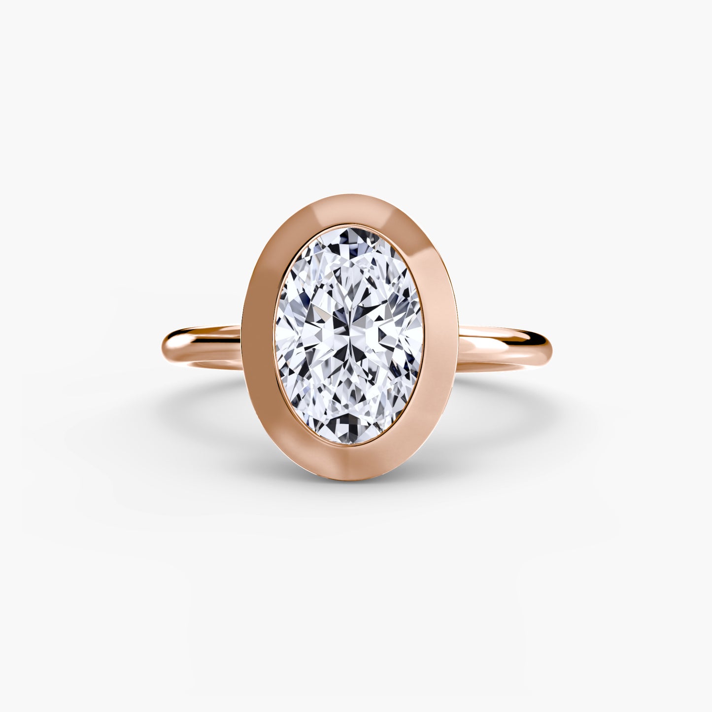 The Bezel Set Solitaire Fantasilvia Jewelry