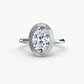 The Bezel Set Solitaire Fantasilvia Jewelry