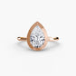 The Bezel Set Solitaire Fantasilvia Jewelry