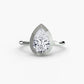 The Bezel Set Solitaire Fantasilvia Jewelry