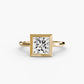 The Bezel Set Solitaire Fantasilvia Jewelry