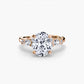 The Floral Accent Solitaire