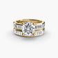 Baguette Channel Solitaire Fantasilvia Jewelry