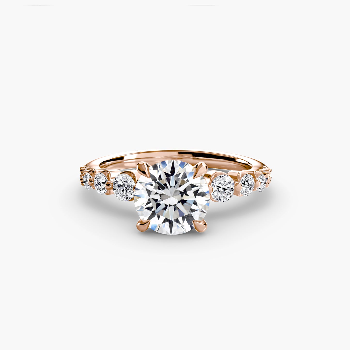 The Cascade Diamond Ring Fantasilvia Jewelry