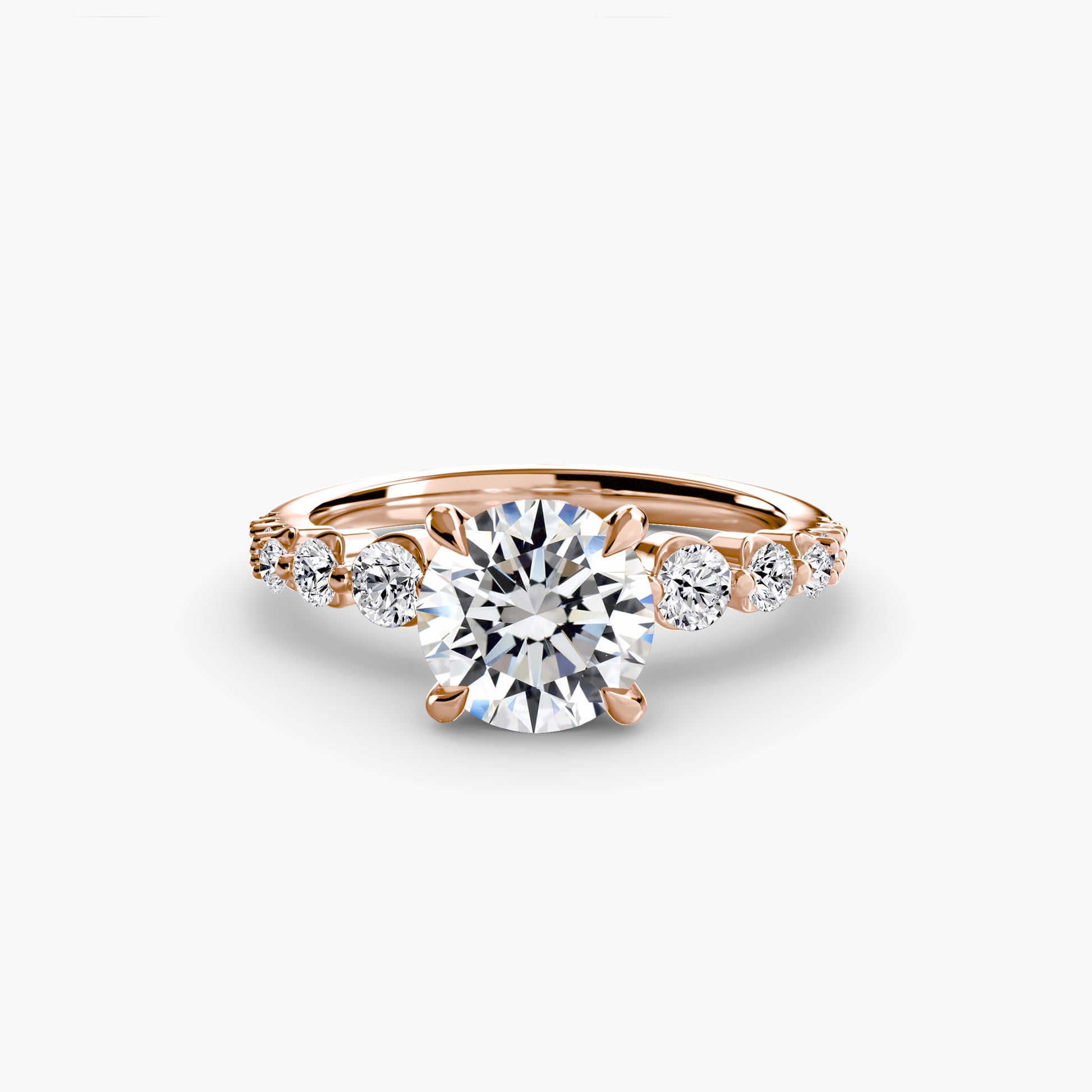 The Cascade Diamond Ring Fantasilvia Jewelry