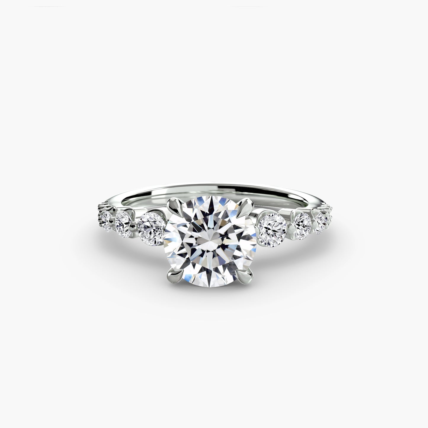 The Cascade Diamond Ring Fantasilvia Jewelry