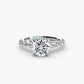 The Cascade Diamond Ring Fantasilvia Jewelry