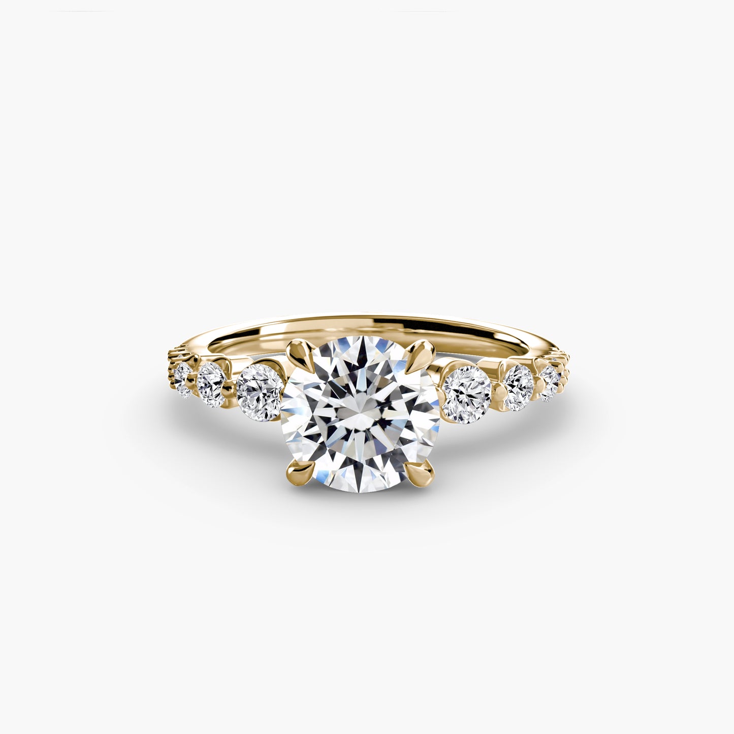 The Cascade Diamond Ring Fantasilvia Jewelry