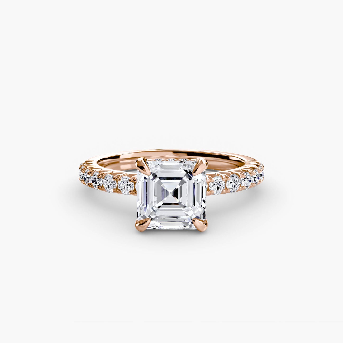 The Hidden Halo Ring Fantasilvia Jewelry