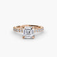 The Hidden Halo Ring Fantasilvia Jewelry