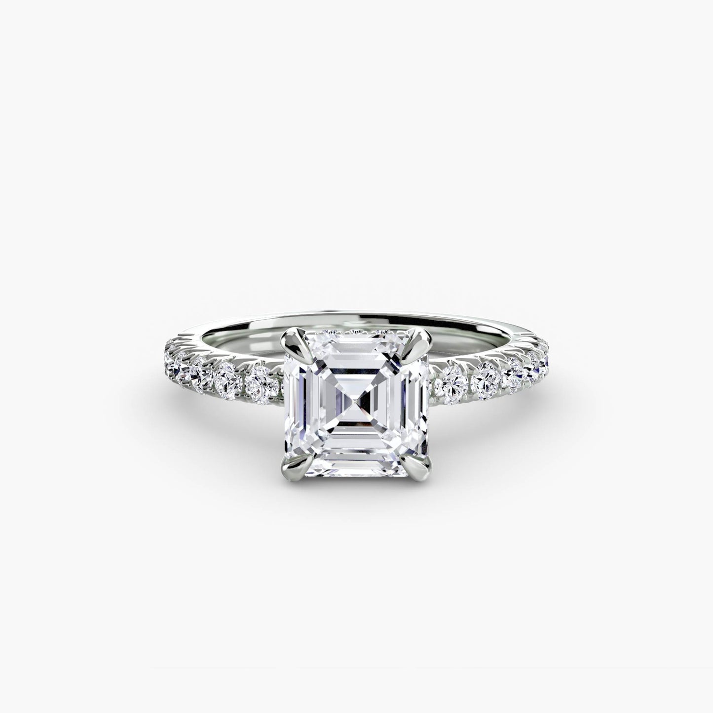 The Hidden Halo Ring Fantasilvia Jewelry