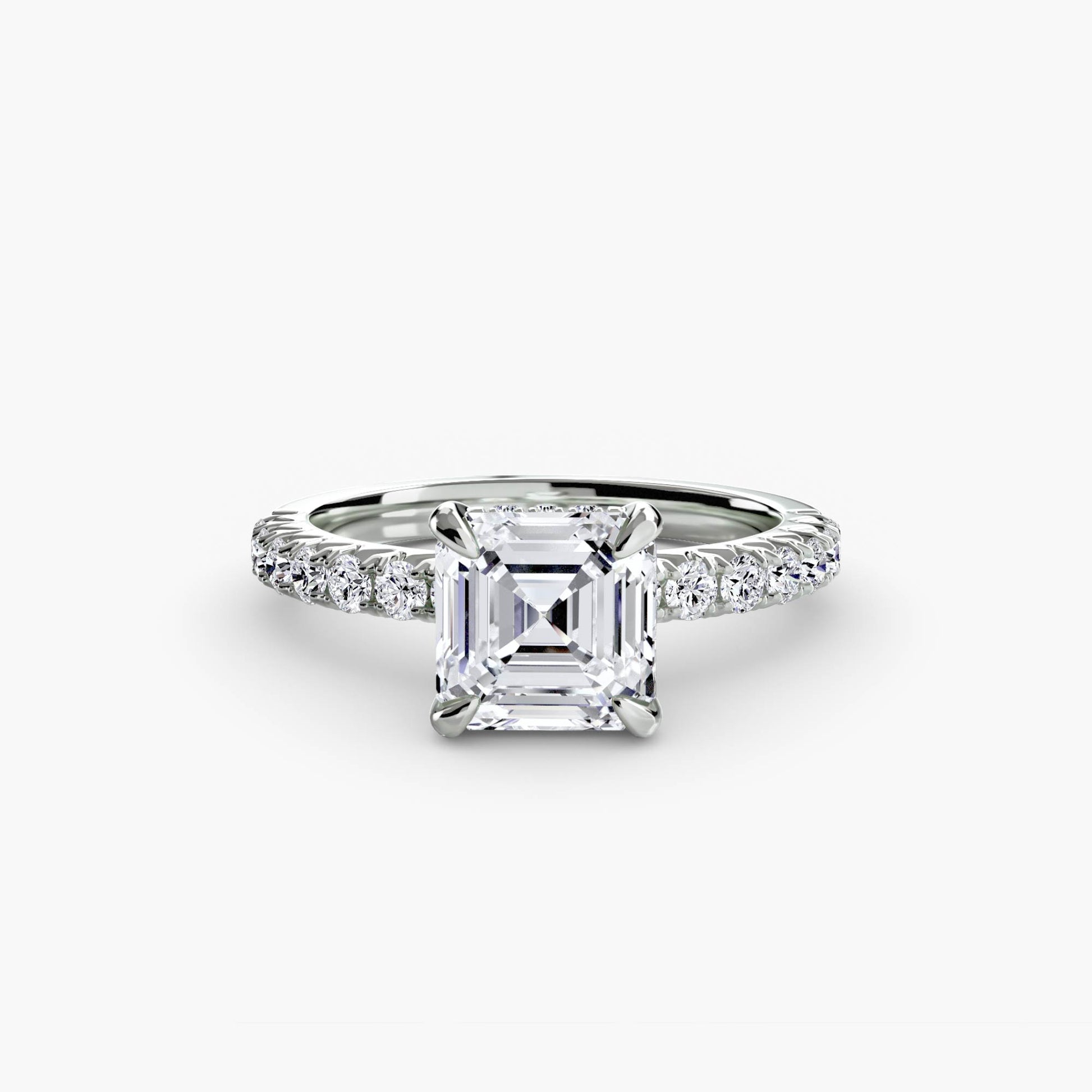 The Hidden Halo Ring Fantasilvia Jewelry
