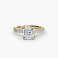 The Hidden Halo Ring Fantasilvia Jewelry