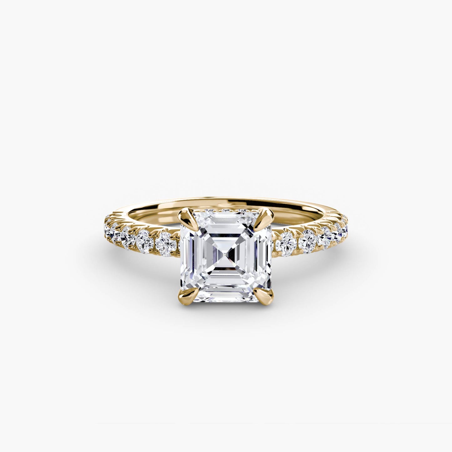 The Hidden Halo Ring Fantasilvia Jewelry
