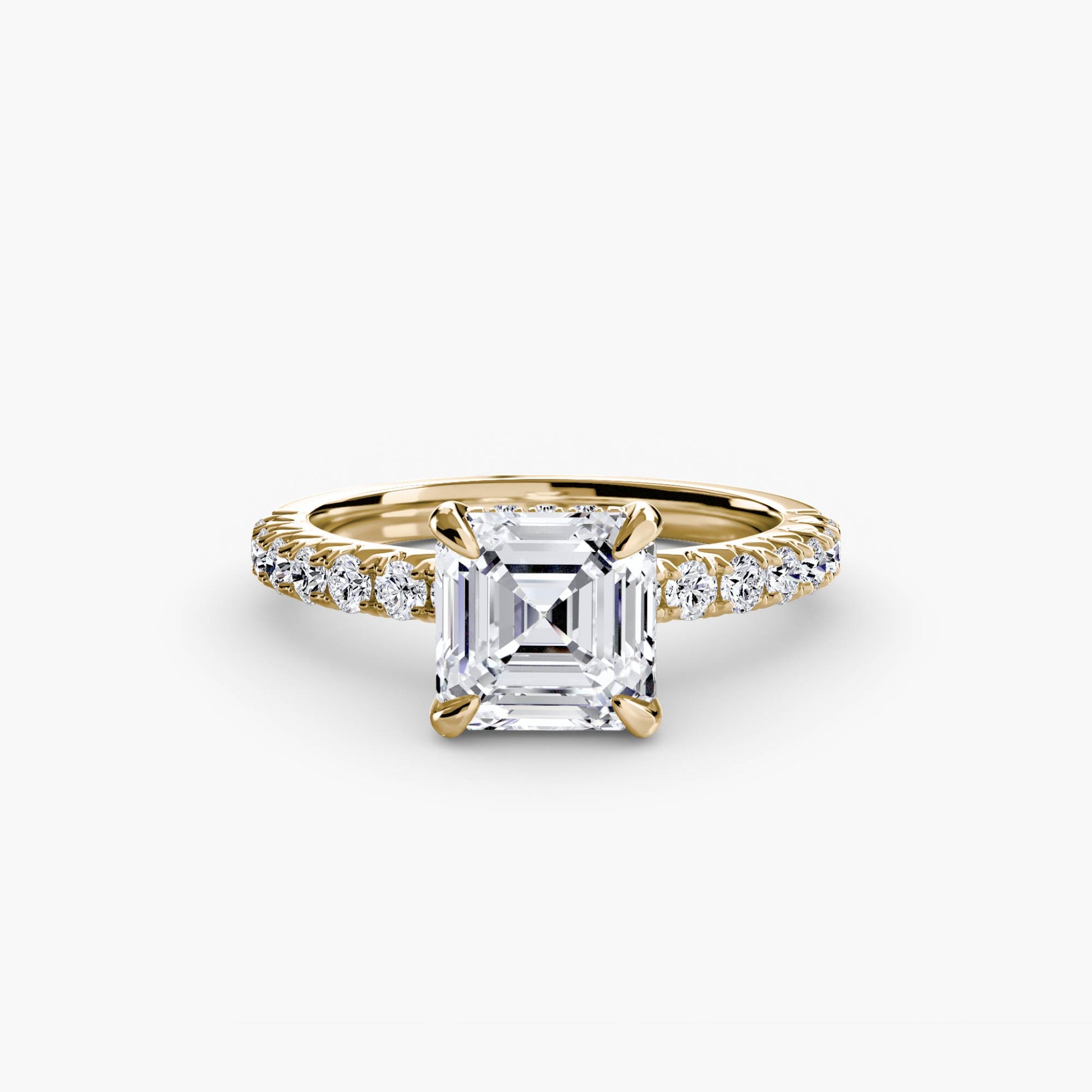 The Hidden Halo Ring Fantasilvia Jewelry