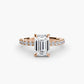 The Hidden Halo Ring Fantasilvia Jewelry
