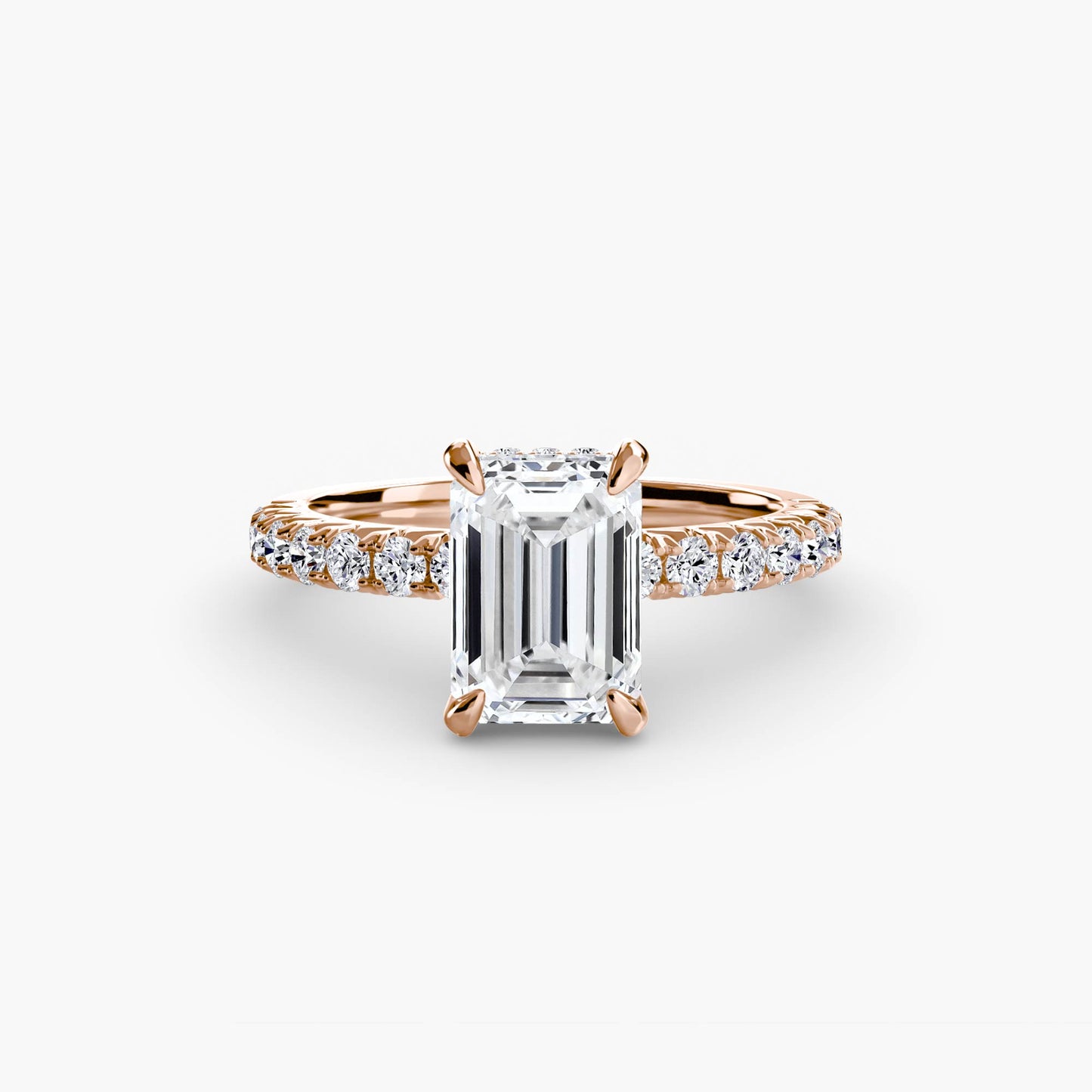 The Hidden Halo Ring Fantasilvia Jewelry