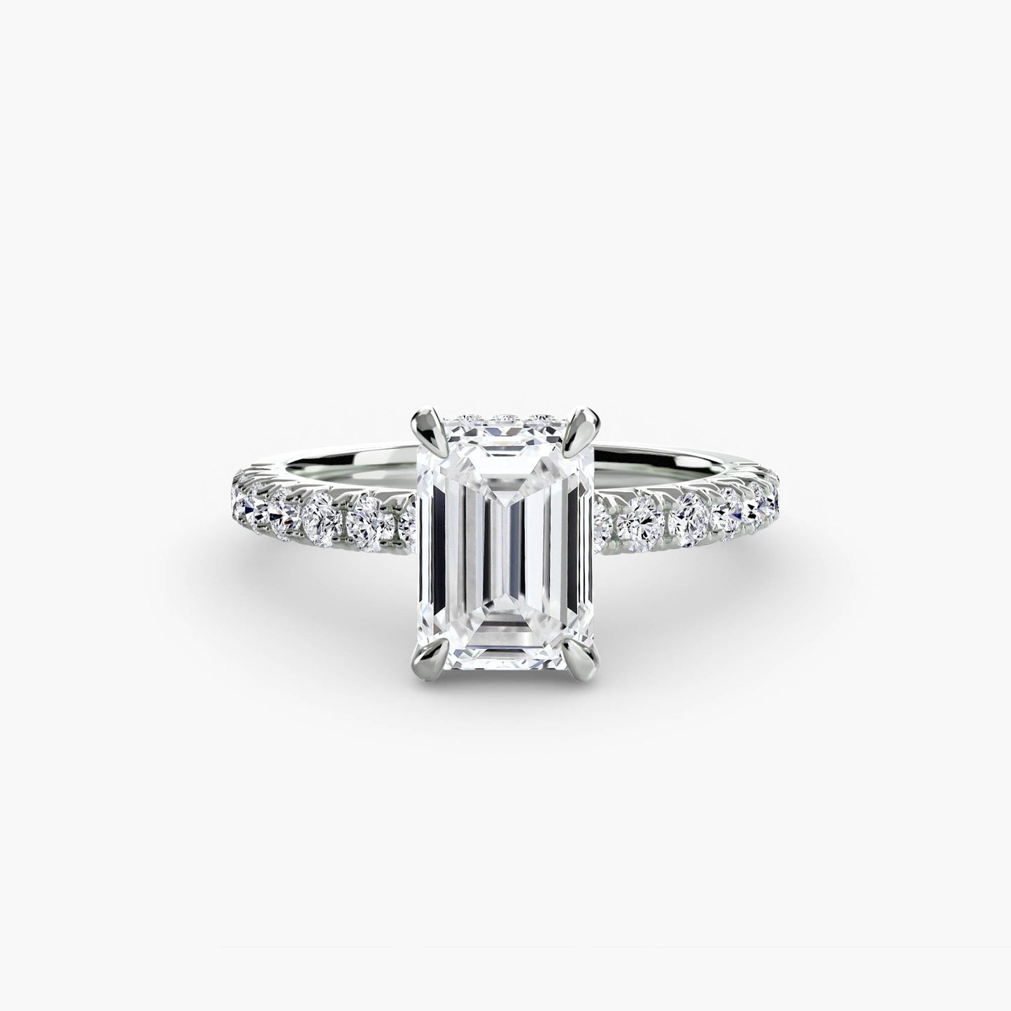 The Hidden Halo Ring Fantasilvia Jewelry