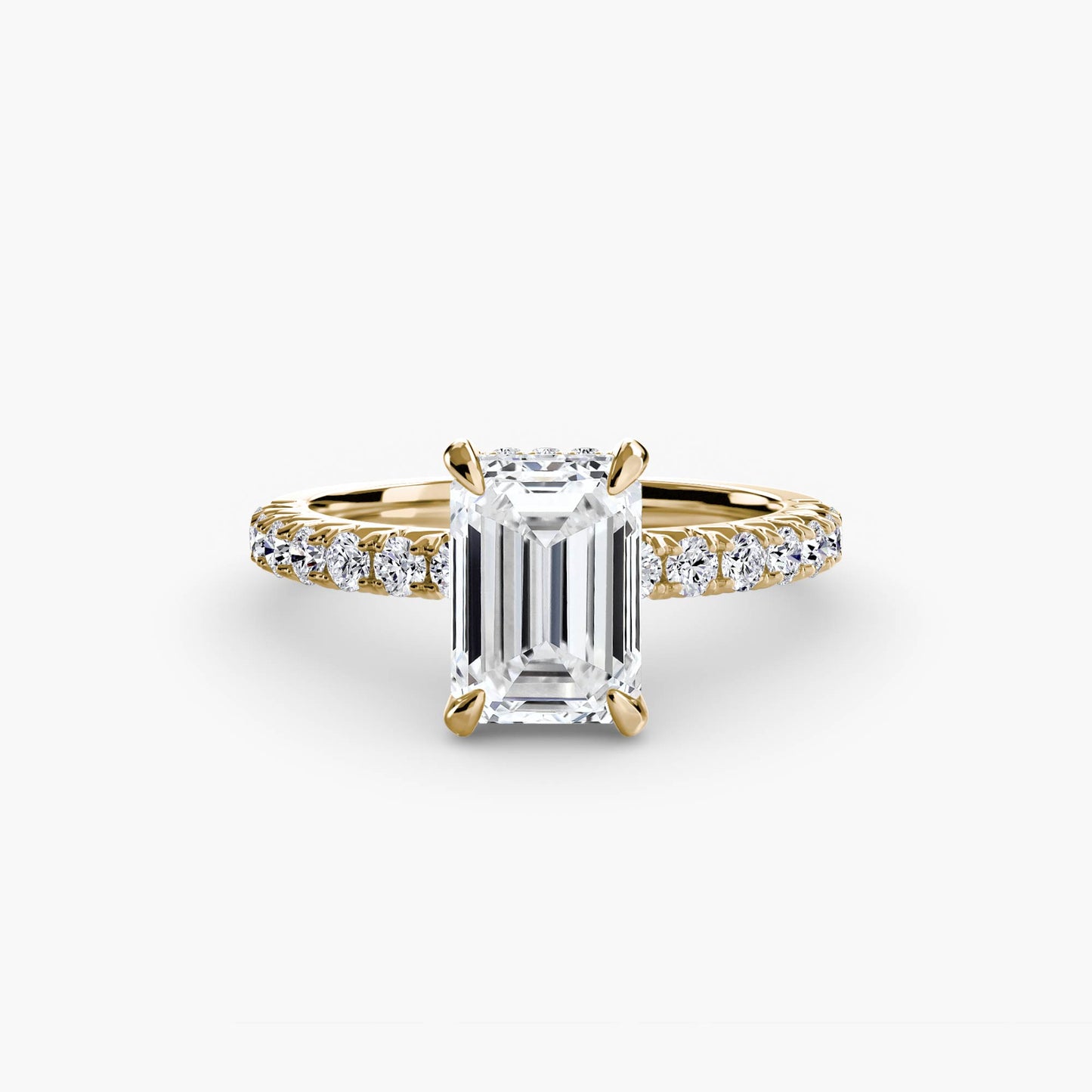 The Hidden Halo Ring Fantasilvia Jewelry