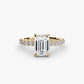 The Hidden Halo Ring Fantasilvia Jewelry