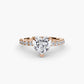 The Hidden Halo Ring Fantasilvia Jewelry